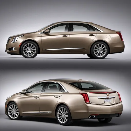 Prompt: All New Model Cadillac 2013 Cadillac
XTS 4 GM by Cadillac Fastback
Roof Organic Little Bit More Squared-Off Little Bit Shorter it Looks like a
Hyundai Sonata
Toyota Avalon Toyota Camry
Mercedes-Benz E-Class BMW 5 Audi
A6 Chevy impala Chevy Cruze Chevy Malibu Chevy Volt Lincoln MKZ Cadillac
DTS and Cadillac XTS 4 GM in 2013🇺🇸