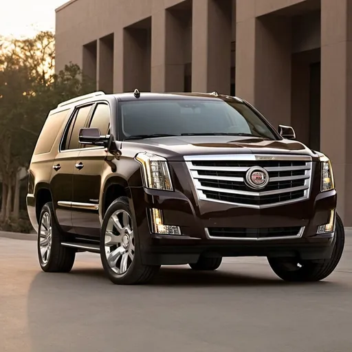 Prompt: 2015 Cadillac Escalade ESV Bigger Car it Looks Like a Toyota Sequoia