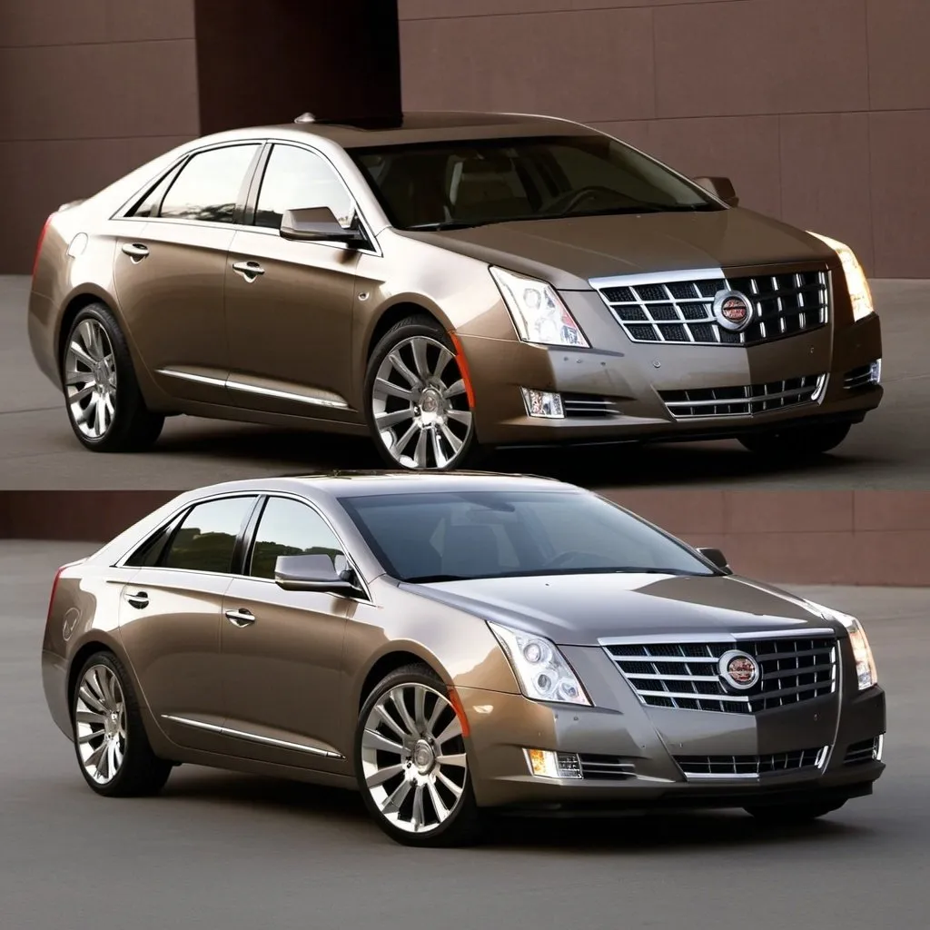 Prompt: 2010 Cadillac XTS Platinum Concept Hybrid Big Car by Cadillac Fastback Roof Type Four-Door inch Longer Then a Cadillac Escalade Wider And Taller Then Cadillac CTS Organic Little Bit More Squared-Off it Looks like a Hyundai Sonata Hyundai Azera Chevy Volt Buick LaCrosse Cadillac ELR and Cadillac XTS Platinum Conpect Hybrid Big Car in 2010🇺🇸