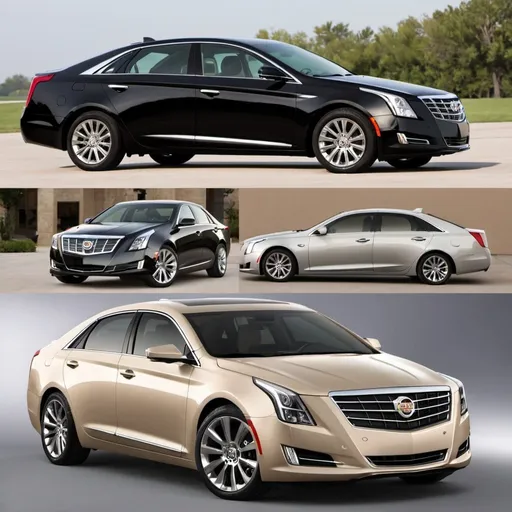 Prompt: 2013 Cadillac XTS it look like a Hyundai Sonata Toyota Avalon Toyota Camry Mercedes-Benz E300 Cadillac SRX Cadillac CTS Cadillac XT5 Chevy impala Chevy Malibu Volt Cadillac CT6 Cadillac ELR and Cadillac XTS in 2013🇺🇸