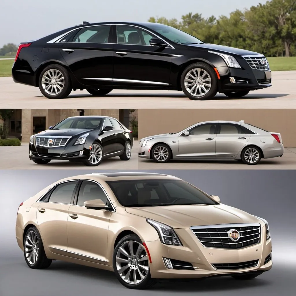 Prompt: 2013 Cadillac XTS it look like a Hyundai Sonata Toyota Avalon Toyota Camry Mercedes-Benz E300 Cadillac SRX Cadillac CTS Cadillac XT5 Chevy impala Chevy Malibu Volt Cadillac CT6 Cadillac ELR and Cadillac XTS in 2013🇺🇸