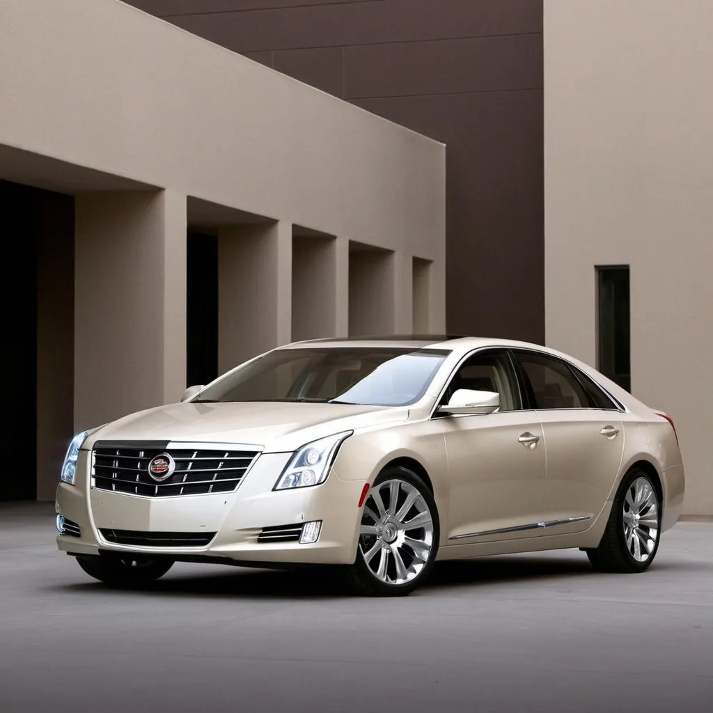 Prompt: 2010 Cadillac XTS Platinum Concept Big Car inch Longer it Looks like a Hyundai Sonata Toyota Avalon Toyota Camry BMW 5 Mercedes-Benz E300 Audi A6 Chevy impala Chevy Malibu Chevy Volt Buick LaCrosse and Cadillac XTS Platinum Conpect Big Car in 2010🇺🇸