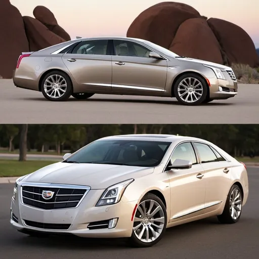 Prompt: All New Model Cadillac 2013 Cadillac XTS by Cadillac Fastback
Roof Organic Little Bit More Squared-Off Little Bit Shorter it Looks like a
Hyundai Sonata
Toyota Avalon Toyota Camry
Mercedes-Benz E-Class BMW 5 Audi
A6 Chevy impala Chevy Cruze Chevy Malibu Chevy Volt Lincoln MKZ Cadillac
DTS and Cadillac XTS in 2013🇺🇸