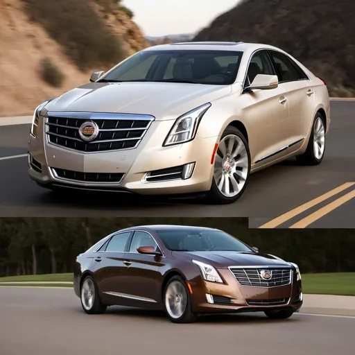 Prompt: All New Model Cadillac 2013 Cadillac
XTS GM by Cadillac Fastback
Roof Organic Little Bit More Squared-Off Little Bit Shorter it Looks like a
Hyundai Sonata
Toyota Avalon Toyota Camry
Mercedes-Benz E-Class BMW 5 Audi
A6 Chevy impala Chevy Cruze Chevy Malibu Chevy Volt Lincoln MKZ Cadillac
DTS and Cadillac XTS GM in 2013🇺🇸