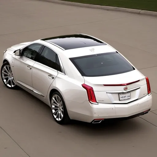 Prompt: 2013 Cadillac XTS Platinum Concept Fastback Roof Type Four-Door Wider And Taller Organic Little Bit More Squared-Off it Looks like a Hyundai Sonata Toyota Avalon Toyota Camry Mercedes-Benz E-Class BMW 5 Audi A6 Chevy impala Chevy Malibu Chevy Volt Buick LaCrosse and Cadillac XTS in 2013🇺🇸