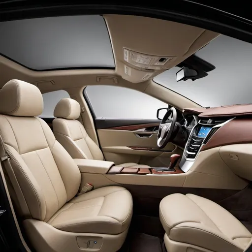 Prompt: 2013 Cadillac XTS interior Space by Cadillac Fastback Roof Organic Little Bit More Squared-Off it Looks like a Hyundai Sonata Toyota Avalon Toyota Camry Mercedes-Benz E-Class BMW 5 Audi A6 Chevy impala Chevy Cruze Chevy Malibu Chevy Volt Buick LaCrosse and Cadillac XTS in 2013🇺🇸