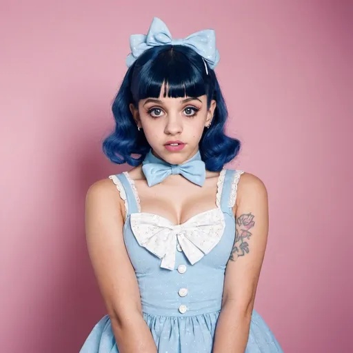 Prompt: Melanie Martinez  photoshoot 


