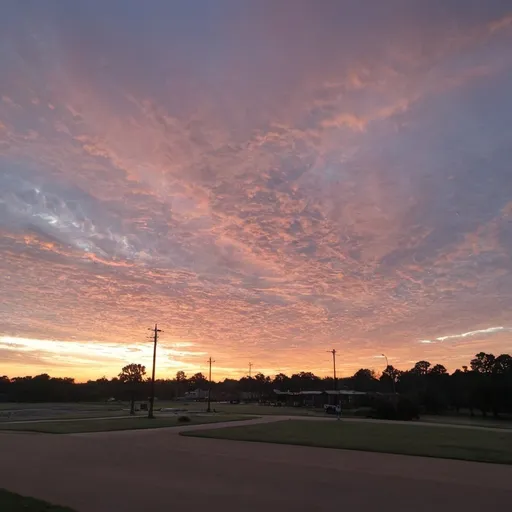 Prompt: sunrise in Shreveport, Louisiana
