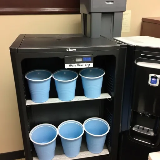 Prompt: my coworker jennifer clump keeps stealing the water cooler cups