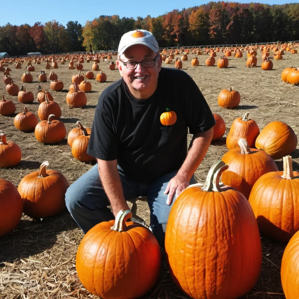 Prompt: my friend jerry pumpkinpatch