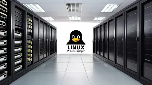 Prompt: Banner cover image for application called "Linux Process Manager"