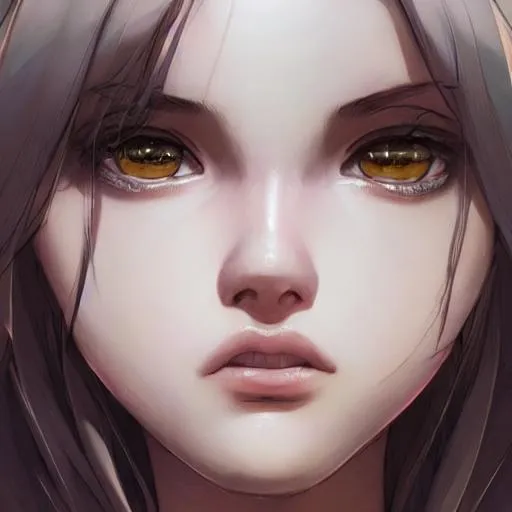 Prompt: Closeup face portrait of a {person}, smooth soft skin, big dreamy eyes, beautiful intricate colored hair, symmetrical, anime wide eyes, soft lighting, detailed face, by makoto shinkai, stanley artgerm lau, wlop, rossdraws, concept art, digital painting, looking into camera