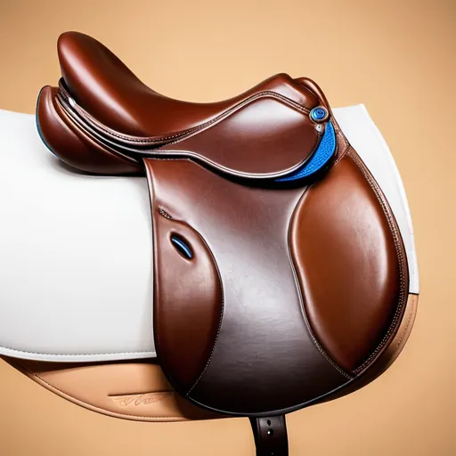 Prompt: Draw jumping Saddle brown 