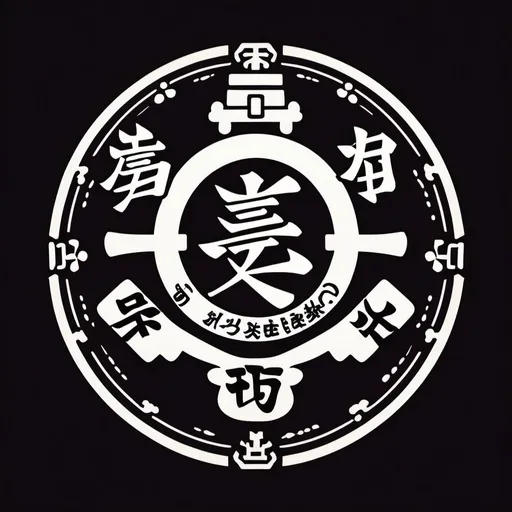 Prompt: yakuza family logo saying in japanese ''sukeda''