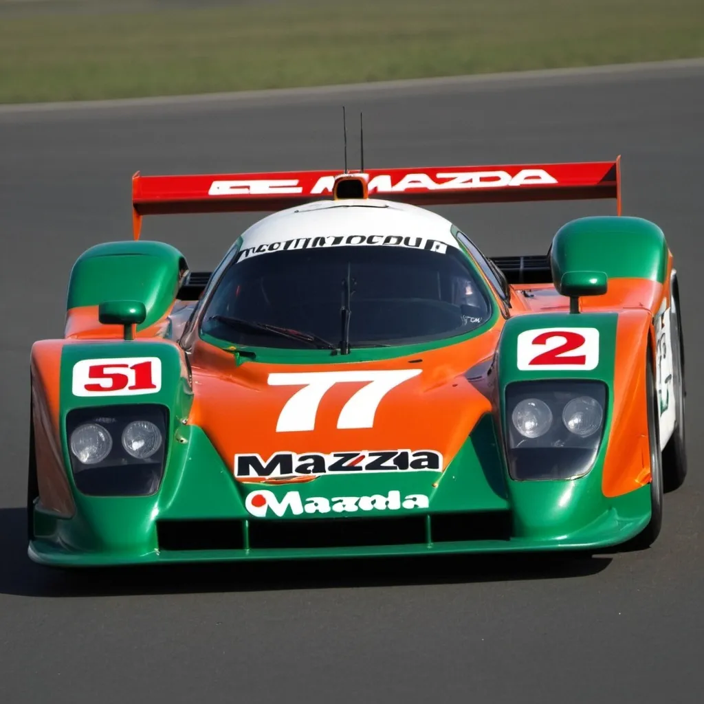 Prompt: el mazda 787B 
