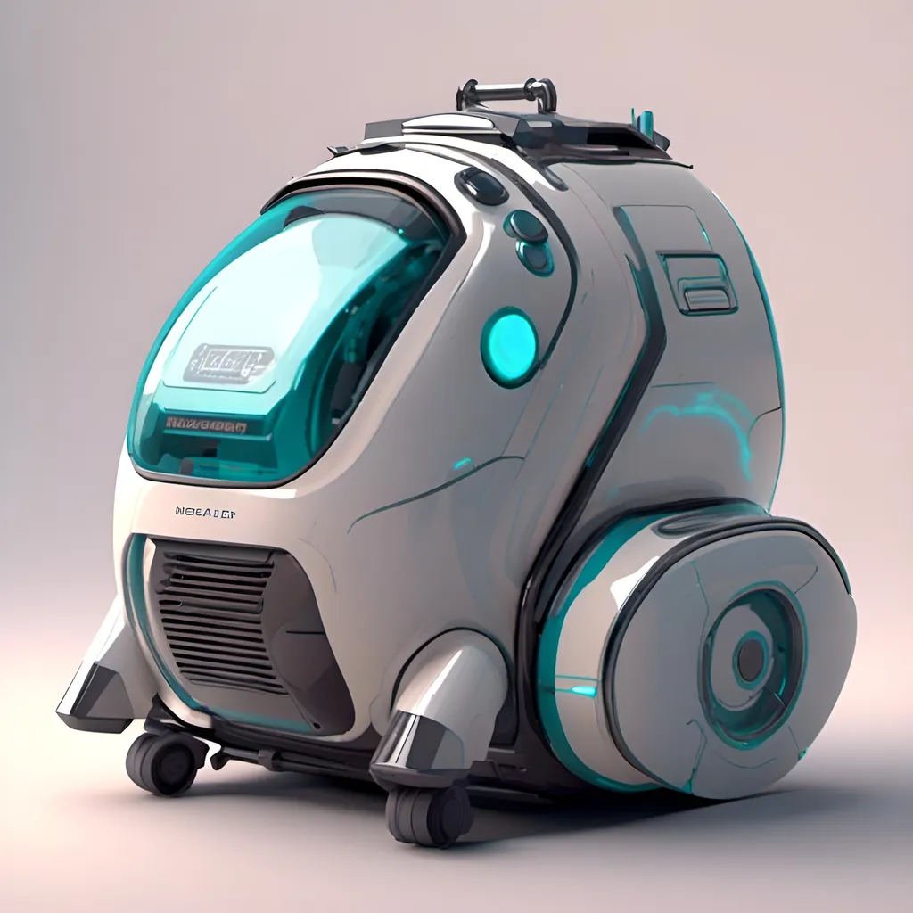 Prompt: <mymodel> futuristic vacuum-cleaner