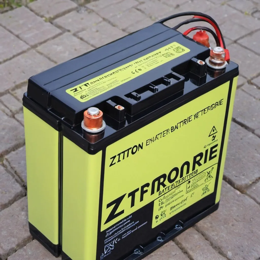 Prompt: Zitronenbatterie