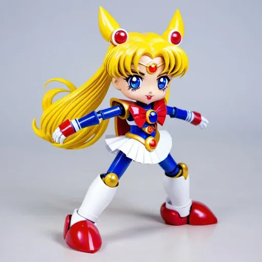Prompt: Sailor Moon Medabot