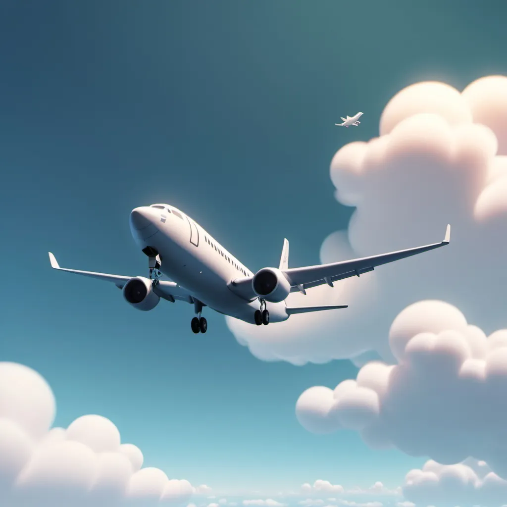 Prompt: [Upbeat intro music with an animated plane flying across the screen]