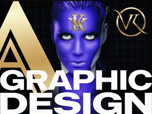 Prompt: A very modern design, with the words in GRAPHIC DESIGN