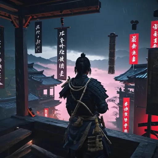 Prompt: ghost of tsushima