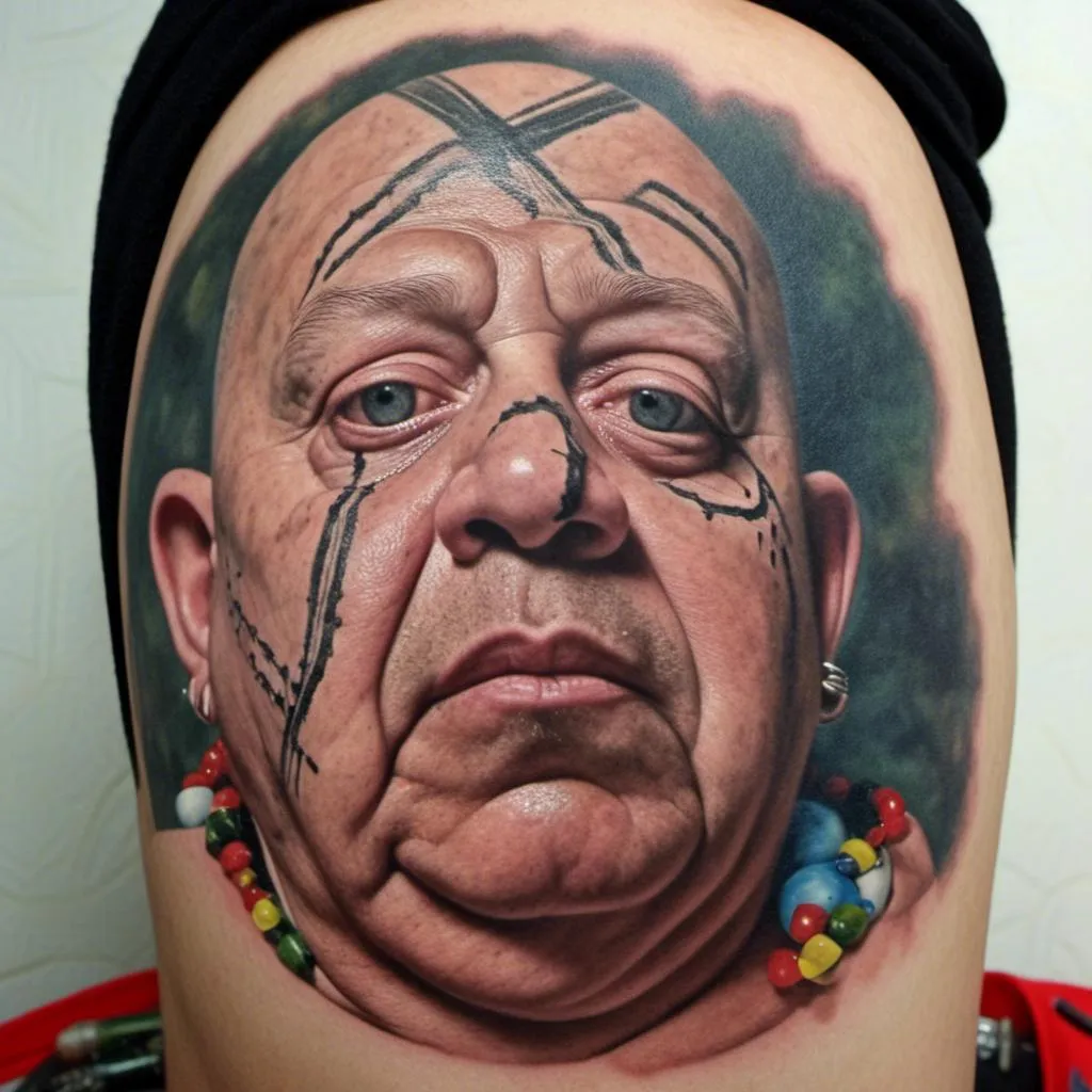 Discover more than 191 face portrait tattoo latest