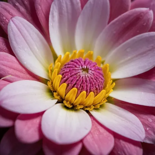 Prompt: A flower closeup, detailed texture and details. macro lens, product photography