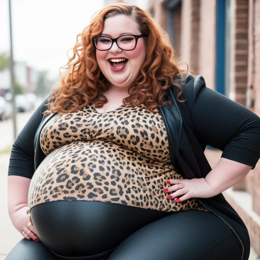 Ugly hideous fat morbidly ssbbw pregnant obese bla... | OpenArt