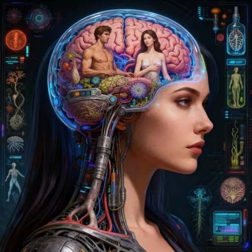 Transhuman Brain OpenArt - Find and Easily Create Customized realistic ai art of steal a ...