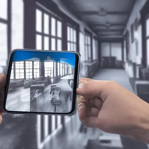 Prompt: Augmented reality for inspection of defects in buildings using IR camera images

