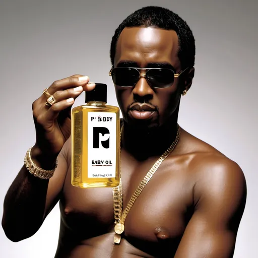 Prompt: p diddy baby oil 