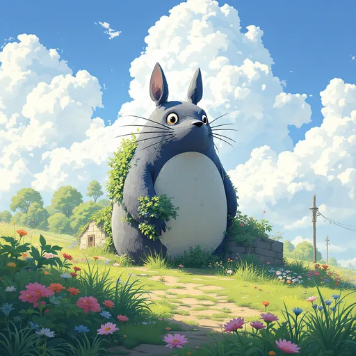 Prompt: This image generate into Ghibli studio arte