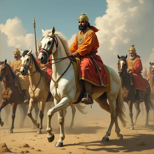 Prompt: The kingdom of Golconda was surrounded by four more Muslim
kingdoms, i.e., Bidar, Berar, Bijapur, and Ahmadnagar. Jamshid’s
uncommon tact and diplomacy not only increased his power but also
successfully maintained the balance of power in the Deccan