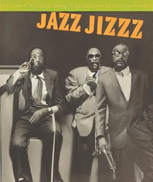 Prompt: Jazz album cover 
