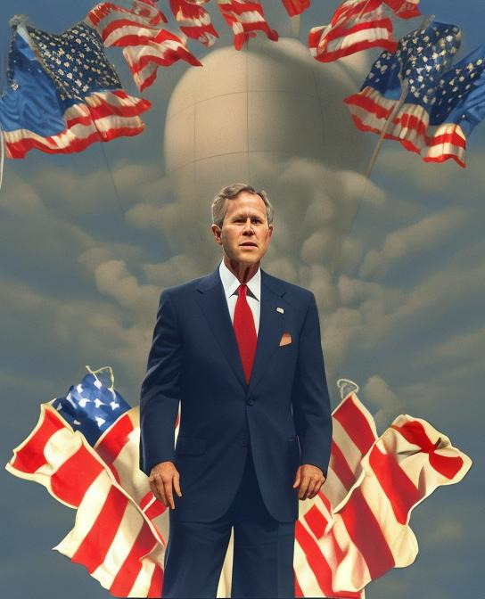 Prompt: Nuclear George Bush