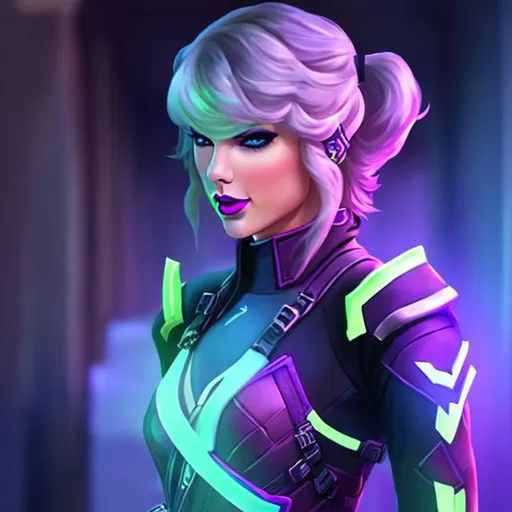 FaceFrogbit on X: Just like the last Elastic Overwatch girl, but with a  twist. Sombra has become technorganic.  / X