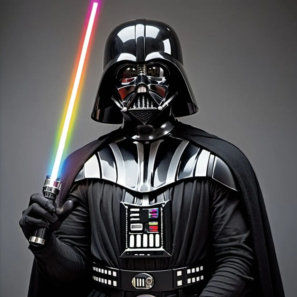 Prompt: Gay darth Vader