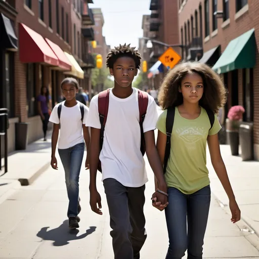 Prompt: Title: "A Divine Detour"

Prompt:
A rebellious African American teen named Marcus decides to skip school one afternoon, wandering the city streets in search of excitement. But his plans take an unexpected turn when he crosses paths with Isabella, a radiant and confident Spanish girl who carries a quiet strength. Intrigued by her, Marcus follows her to a local youth outreach where she shares her testimony of faith. Through their encounter, Marcus is confronted with the emptiness in his own heart and the love of Jesus he never knew he needed. As their worlds collide, Marcus faces a choice—continue down his reckless path or embrace the life-changing truth Isabella reveals to him.

This could be developed into a short story, screenplay, or even a faith-based film idea! Let me know if you’d like me to refine or expand it further.

