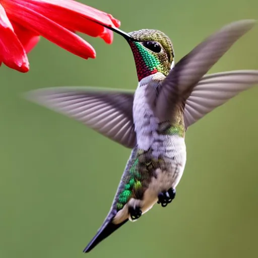 Prompt: hummingbird

