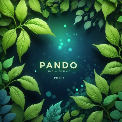 Prompt: Green name pando