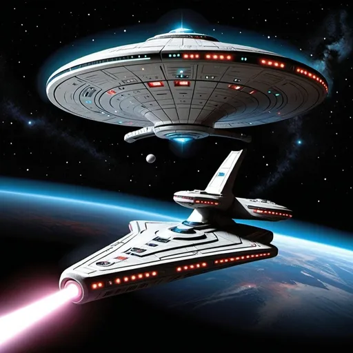 Prompt: Prompt: The year is 3282, and the Federation Starfleet's pride, the USS Enterprise NCC-1701-P, embarks on a groundbreaking mission to explore the newly discovered Delta Tesseract—a previously uncharted region of space known for its peculiar gravitational anomalies and potential for advanced alien lifeforms.

As Captain [Your Name], you are tasked with leading your diverse crew on this journey into the unknown. The Delta Tesseract's mysteries include an ancient, enigmatic signal emanating from its core, rumors of a lost civilization with technology far surpassing that of the Federation, and regions of space where conventional physics seem to break down.

Objectives:

Investigate the Ancient Signal: Decode the cryptic message and trace its origin. Is it a distress call, a warning, or something else entirely?

Contact with Alien Life: Establish communication with any advanced alien species you encounter. Assess their intentions and capabilities.

Navigate Gravitational Anomalies: Utilize the Enterprise’s advanced scientific equipment and engineering prowess to safely traverse the hazardous regions where gravity behaves unpredictably.

Lost Civilization: Search for evidence of the rumored lost civilization. What can their technology reveal about the fabric of the universe, and can it be integrated into Starfleet’s own advancements?

Challenges:

Crew Dynamics: Manage interpersonal conflicts and morale among a crew composed of diverse species and backgrounds.
Ethical Dilemmas: Make decisions that balance Starfleet’s prime directive of non-interference with the necessity of survival and the pursuit of knowledge.
Technological Limits: Push the boundaries of the Enterprise’s capabilities, dealing with unforeseen technical challenges and potential malfunctions.
Outcome: Your mission's success will depend on your leadership, diplomacy, and problem-solving skills. Will you unveil the secrets of the Delta Tesseract and return to the Federation with newfound knowledge and alliances, or will the unknown perils prove too great?