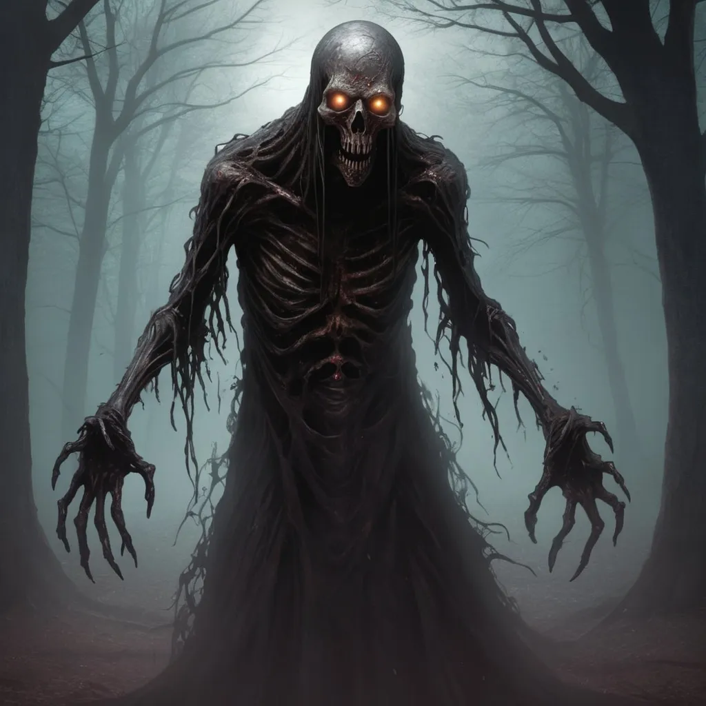 Prompt: Wraith of entropy Horror fantasy 