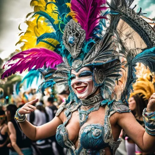 Prompt: Buenos Aires carnival 