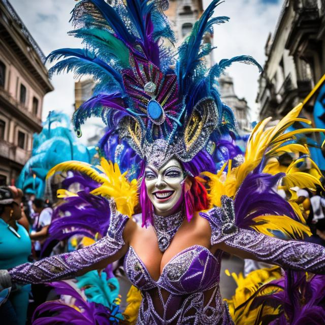 Prompt: Buenos Aires carnival 