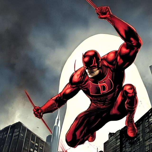 Prompt: DAREDEVIL
