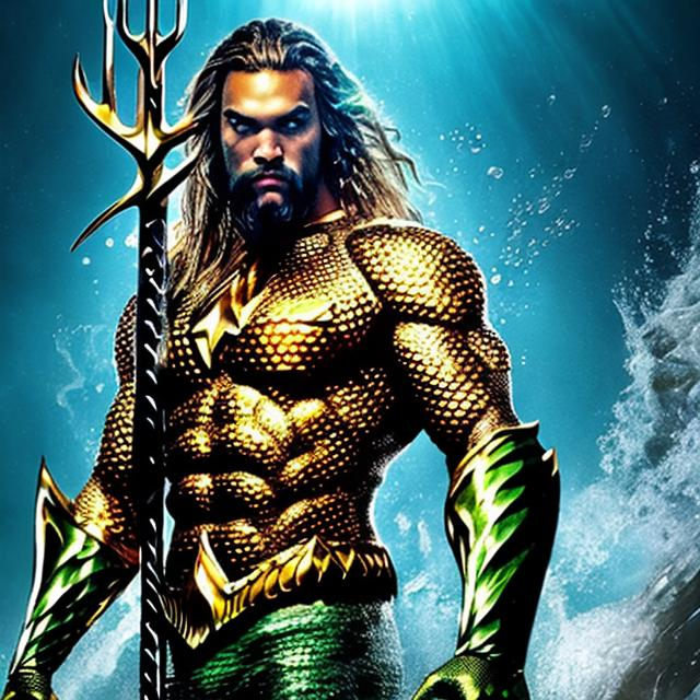 Prompt: AQUAMAN 