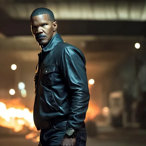 Prompt: JAMIE FOXX AS JACK REACHER