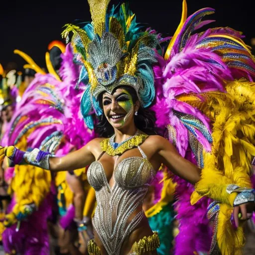 Prompt: Rio de Janeiro carnival 