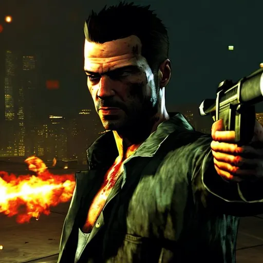 Prompt: MAX PAYNE
