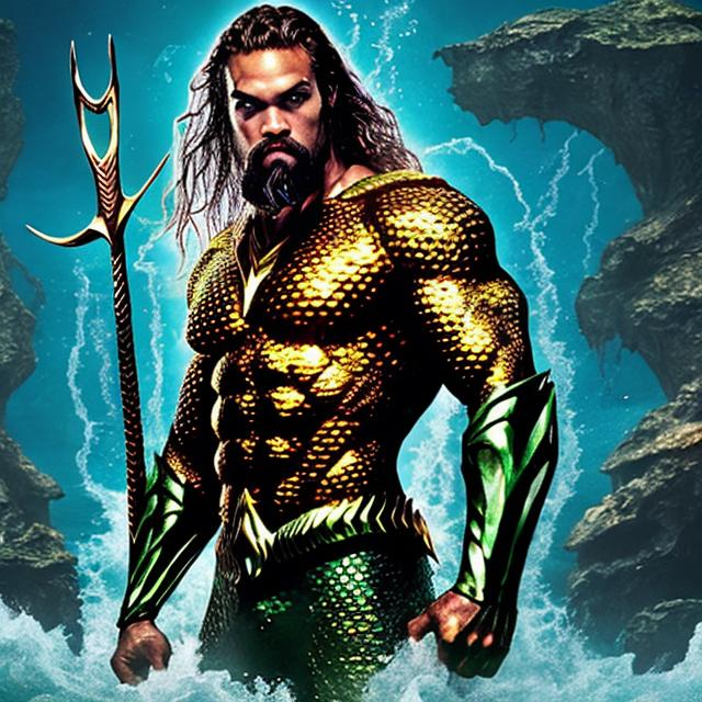 Prompt: AQUAMAN AND THE LOST KINGDOM 